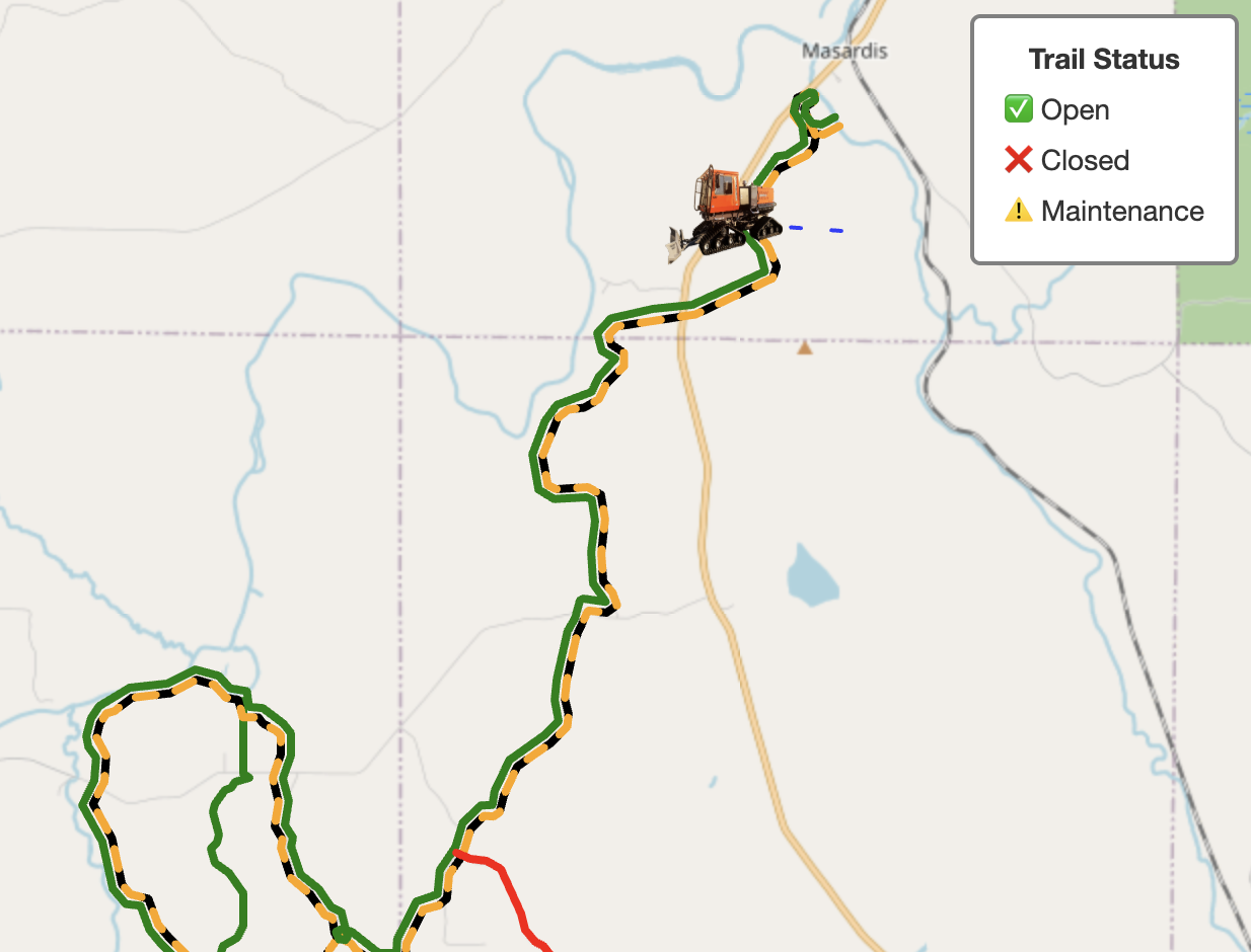Interactive Trail Map